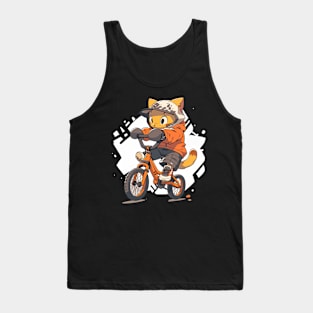 cat bike Tank Top